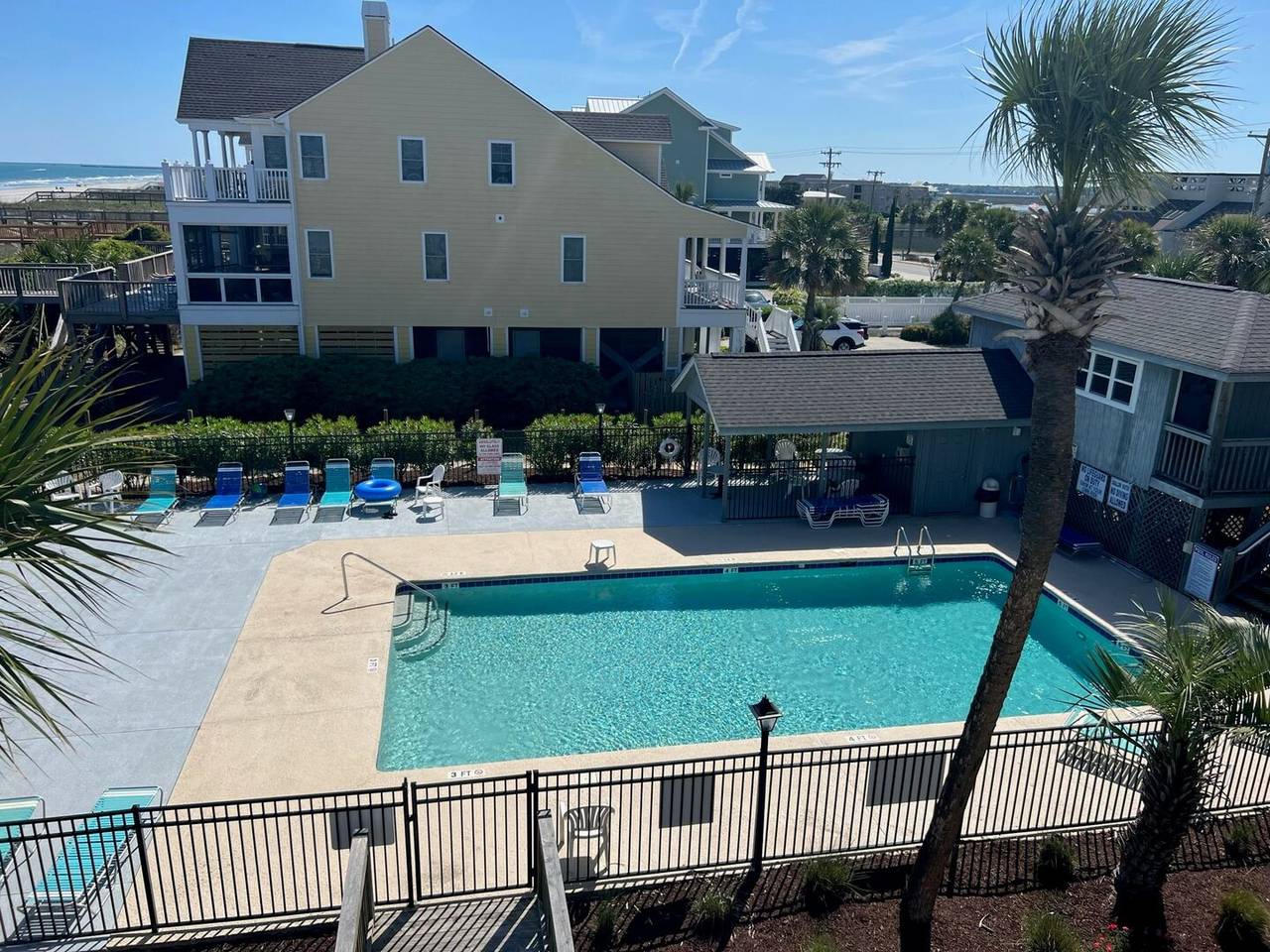 Stairway View of Pool Stairway View of Pool
