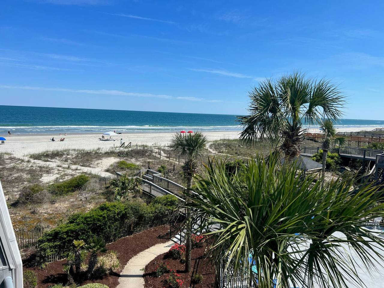 Ocean View from Stairway Ocean View from Stairway