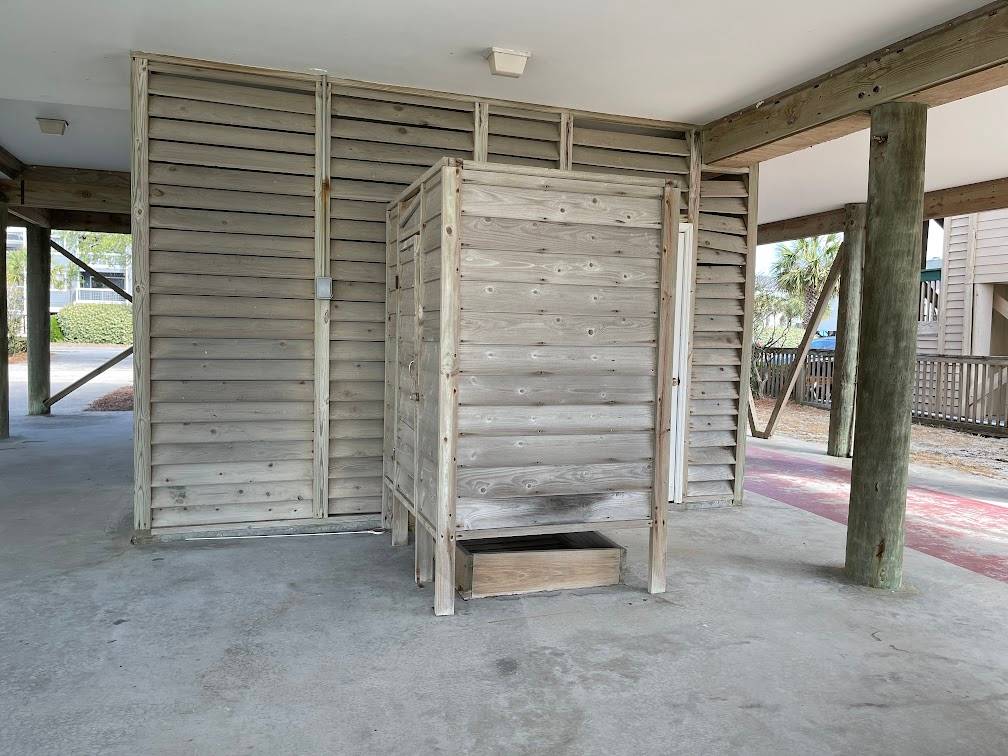 Enclosed Outdoor Shower Enclosed Outdoor Shower