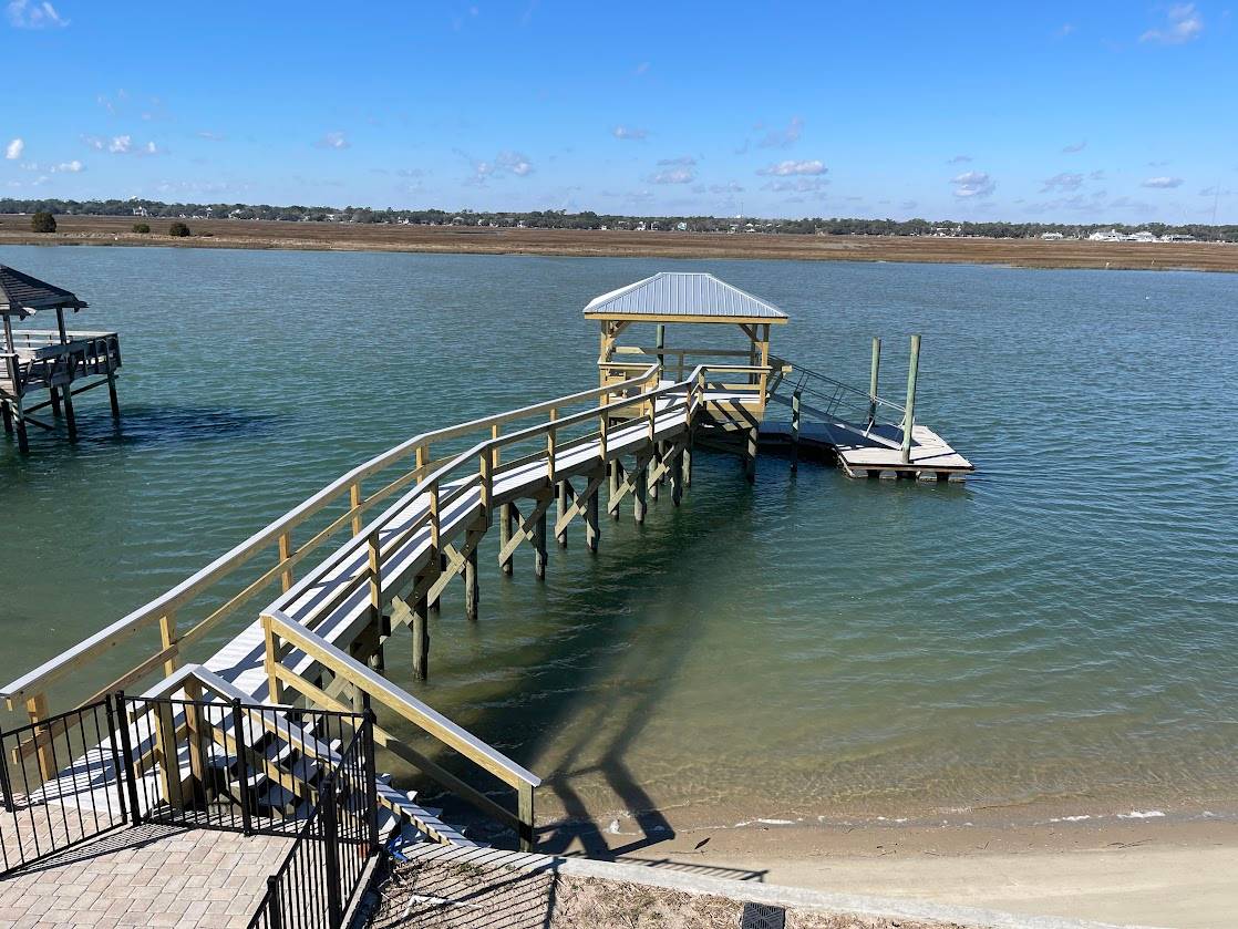 New pier and dock for 2024 New pier and dock for 2024