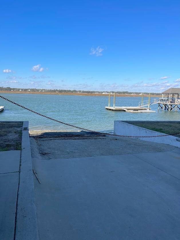 Private boat ramp Private boat ramp