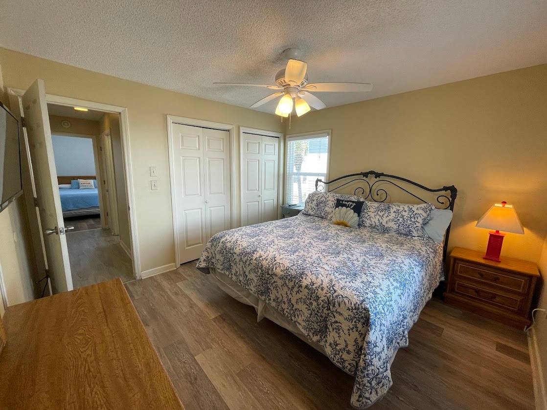 Bedroom 2 down ocean front - king Bedroom 2 down ocean front - king