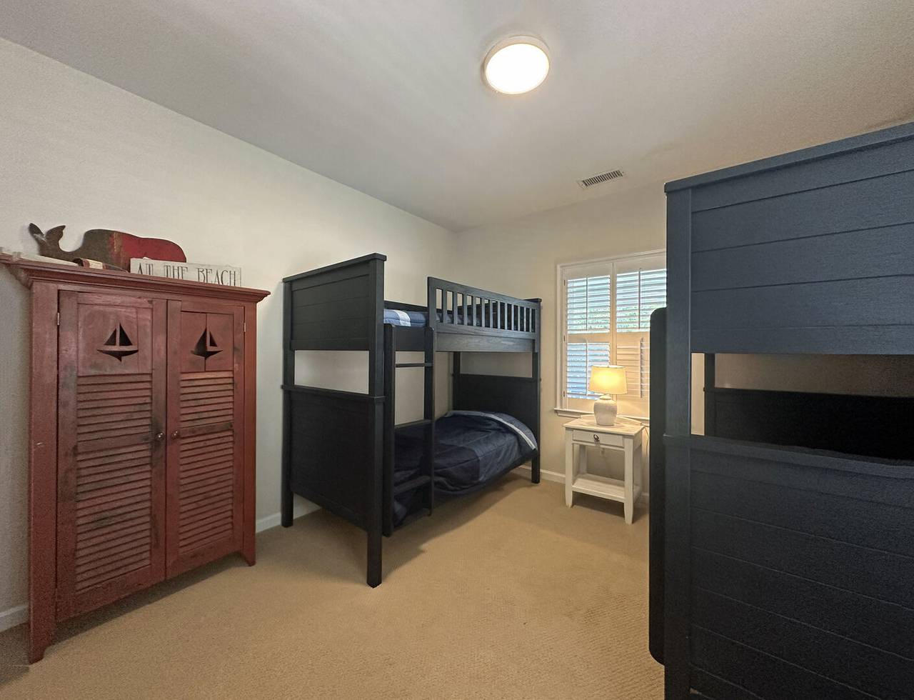 Bedroom 1 Down - 2 Set of Bunks Bedroom 1 Down - 2 Set of Bunks