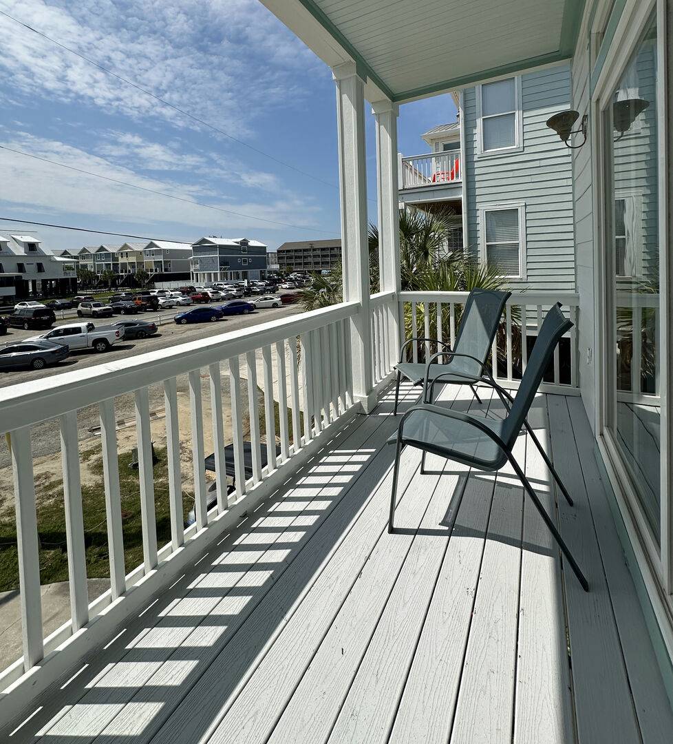 Step out onto the Private Balcony. Step out onto the Private Balcony.
