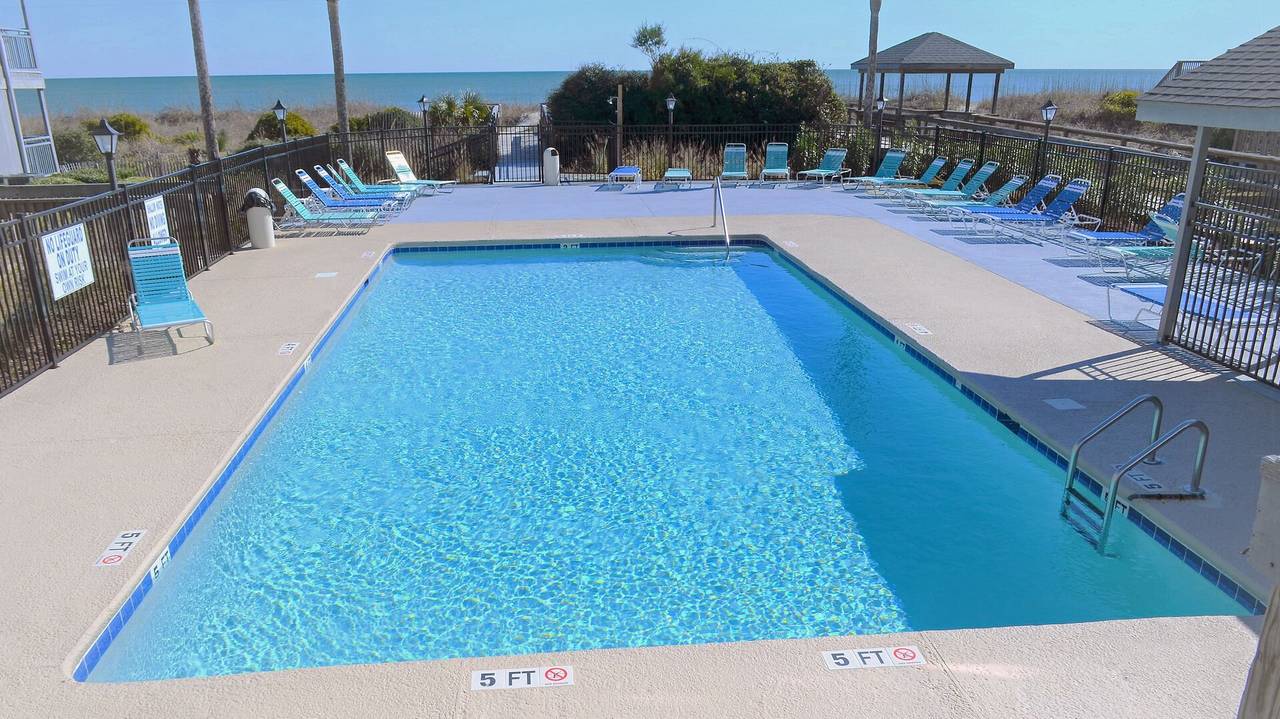 Lounge around the pool & enjoy the Atlantic Ocean backdrop! Lounge around the pool & enjoy the Atlantic Ocean backdrop!