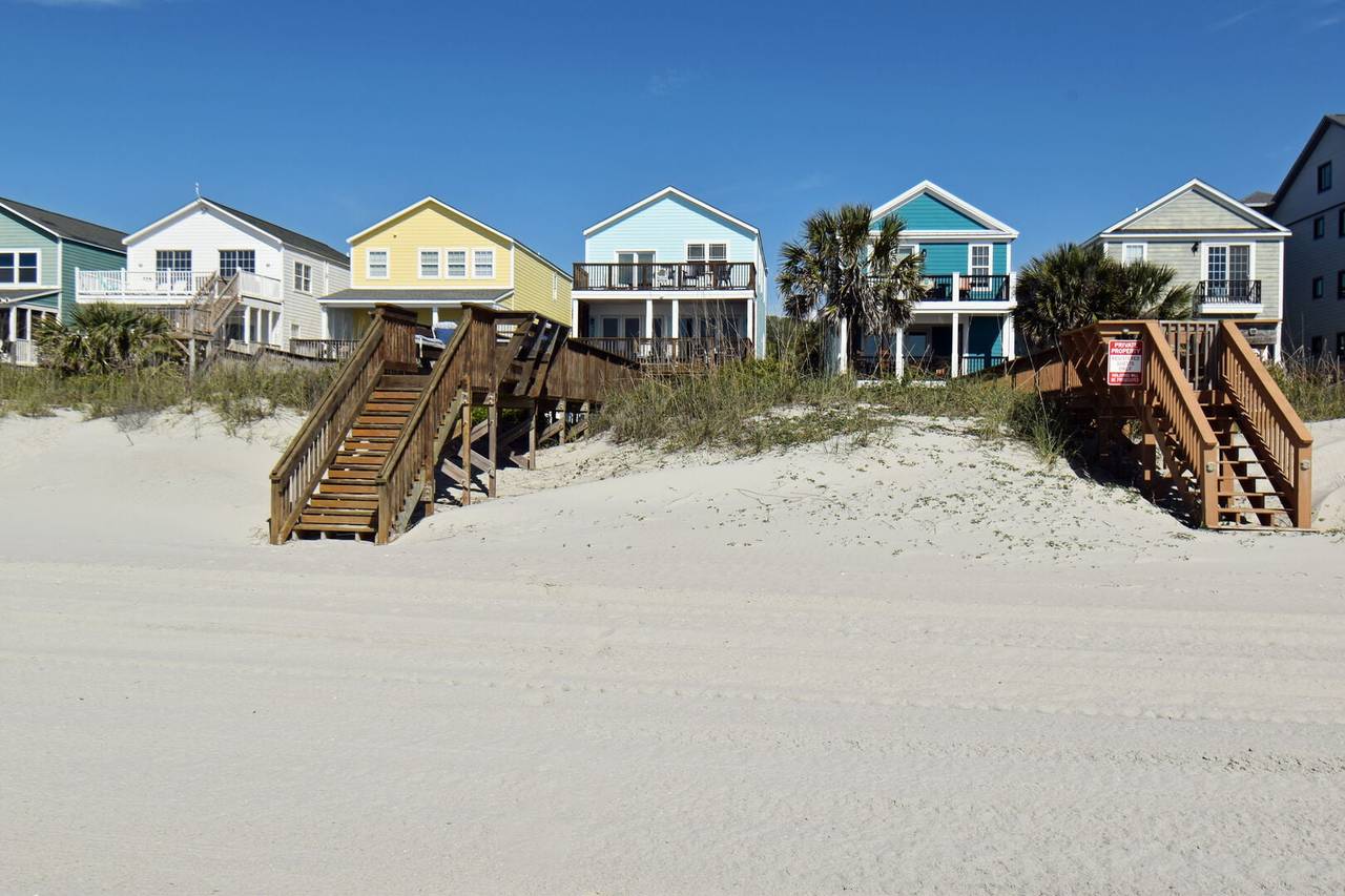 Steps away from the beach. Steps away from the beach.