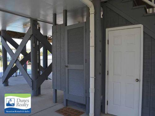 Enclosed Outside Shower Enclosed Outside Shower