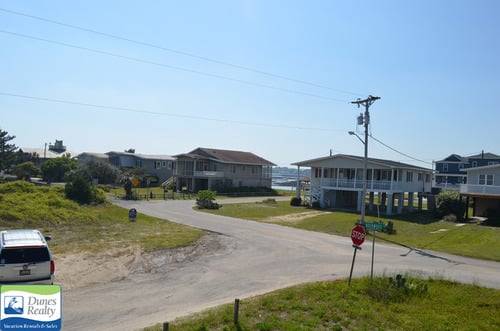 Rear porch view Rear porch view