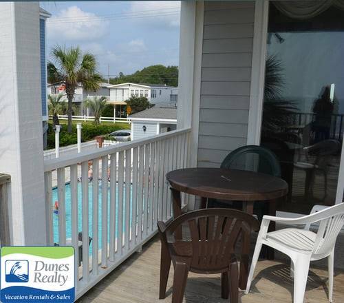 Balcony View of Community Pool Balcony View of Community Pool