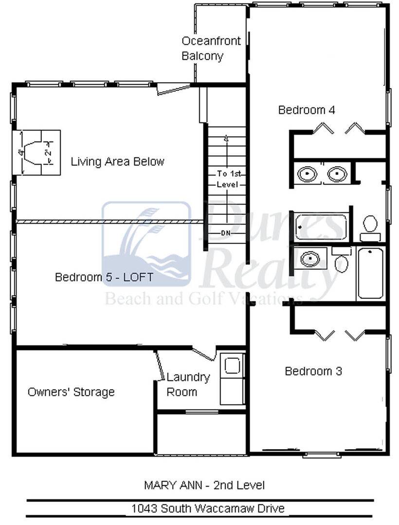 Floor Plan - Second Level Floor Plan - Second Level