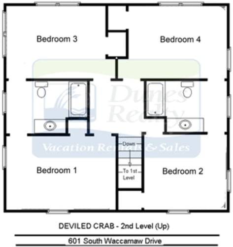 Floor Plan - Second Level Floor Plan - Second Level