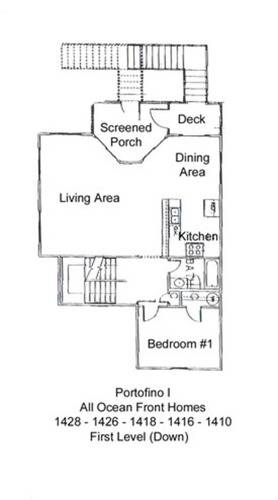 Floor Plan - First Level Floor Plan - First Level