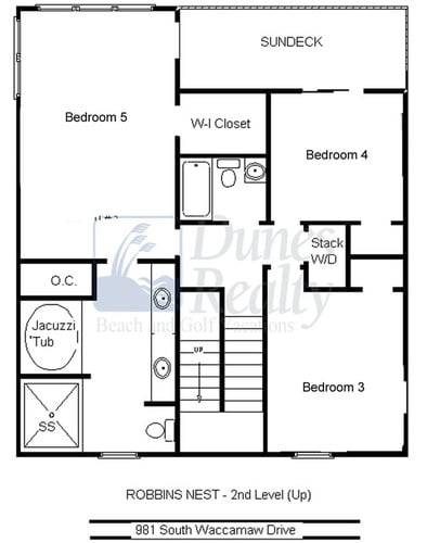 Floor Plan - Second Level Floor Plan - Second Level