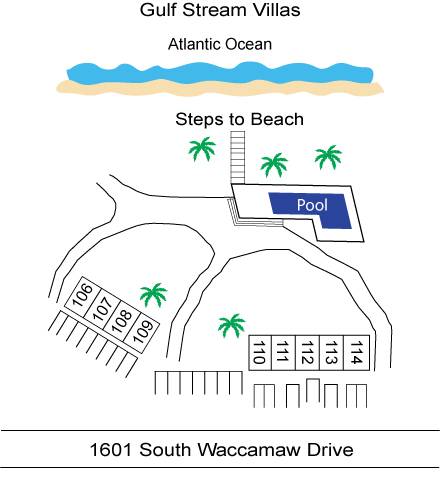 Gulf Stream Villas Complex Layout Gulf Stream Villas Complex Layout