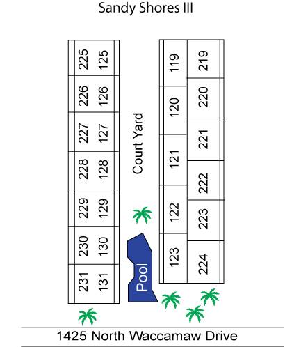 Sandy Shores III Complex Layout Sandy Shores III Complex Layout