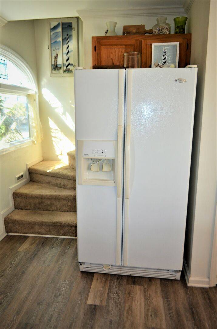 Stairway to Second Level is Located off the Kitchen Stairway to Second Level is Located off the Kitchen