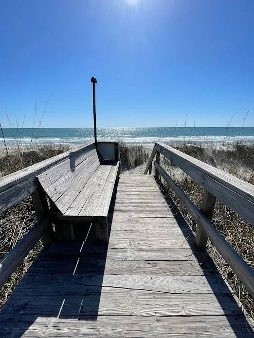 with bench seating with bench seating