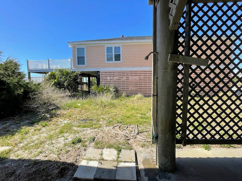 Outside shower Outside shower