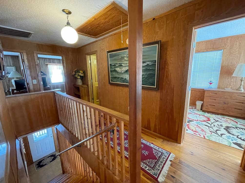 Upstairs hall/landing area Upstairs hall/landing area