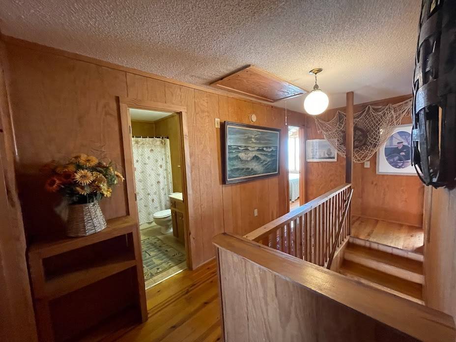 Upstairs hall/landing area Upstairs hall/landing area