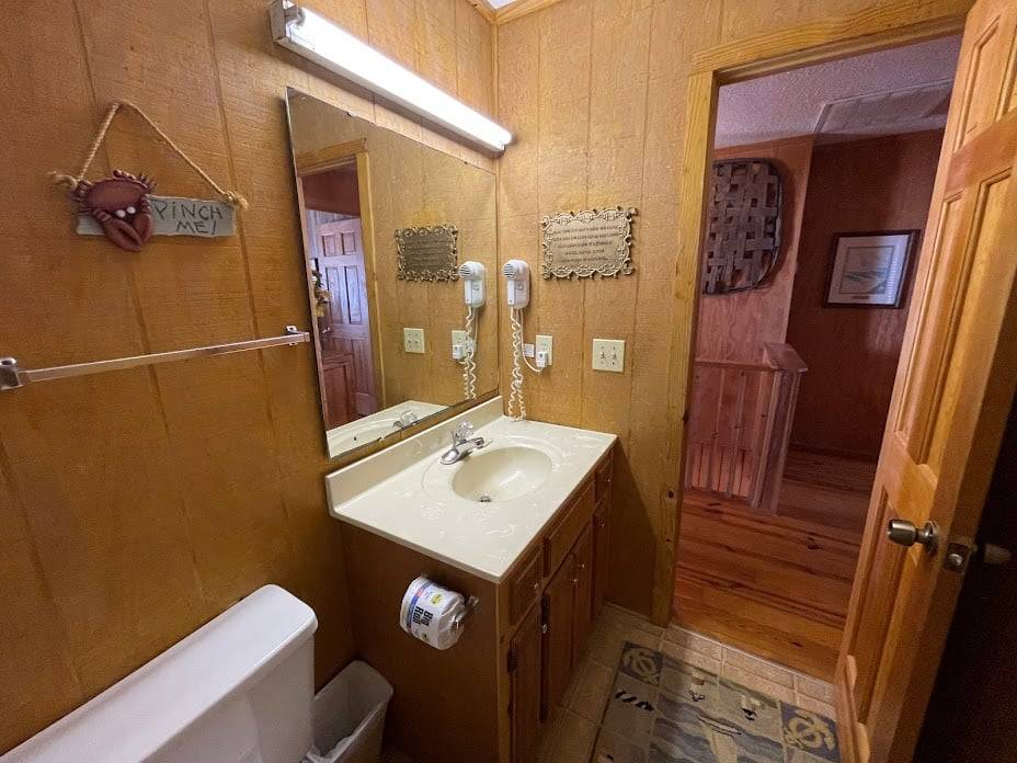 Upstairs hall bath Upstairs hall bath