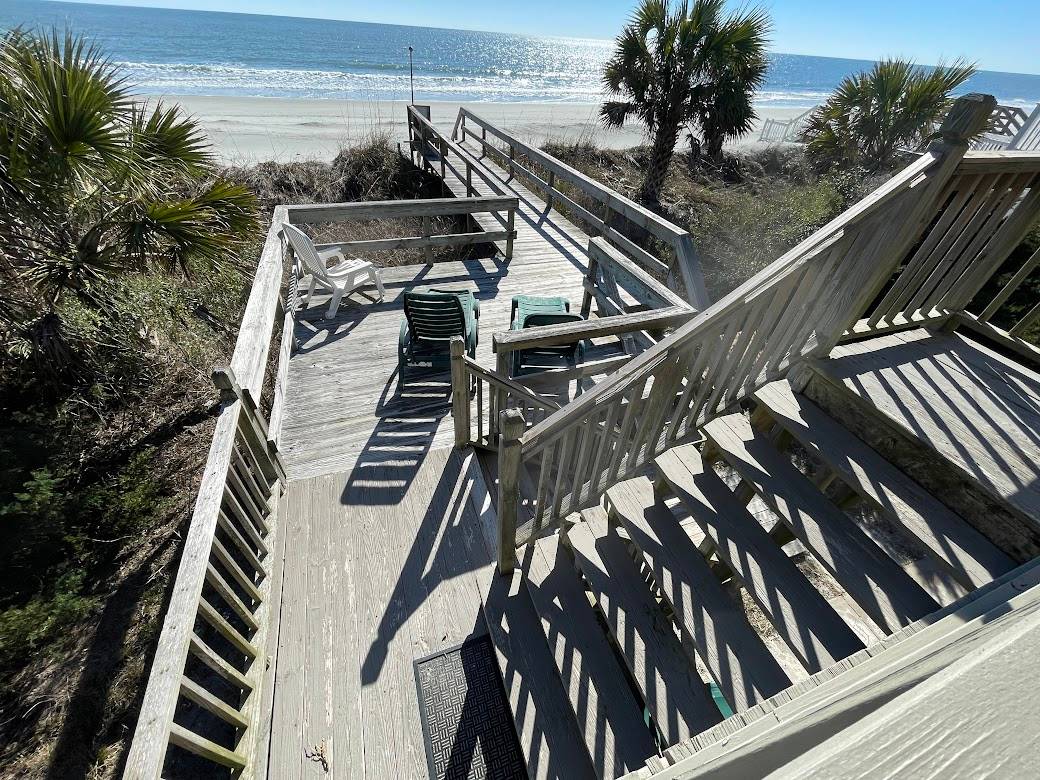 Sundeck and dune walkover Sundeck and dune walkover