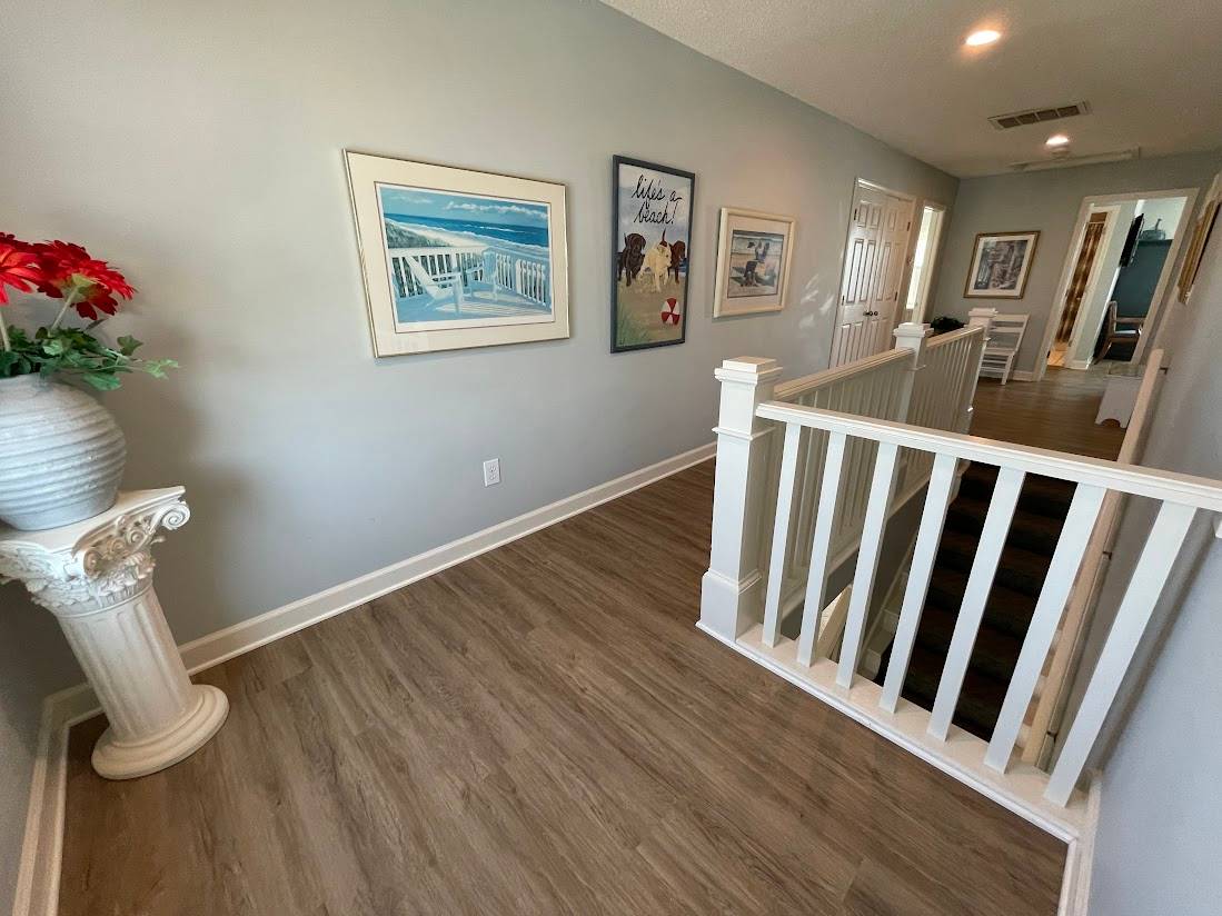 Up landing and hall Up landing and hall