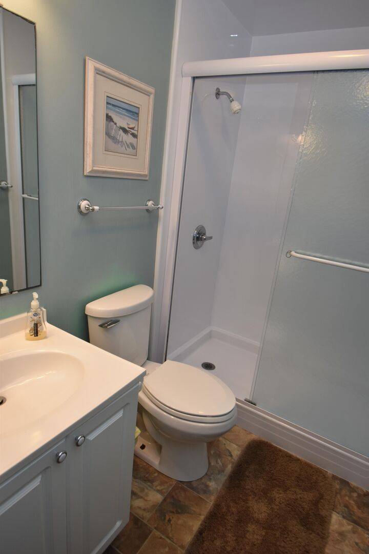 Walk-in shower Walk-in shower