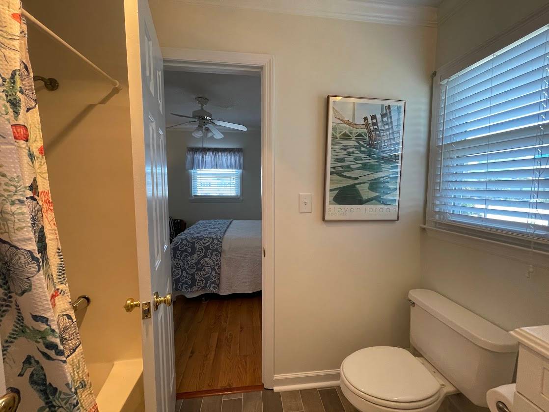 Shared bath between bedrooms 1 and 2 Shared bath between bedrooms 1 and 2