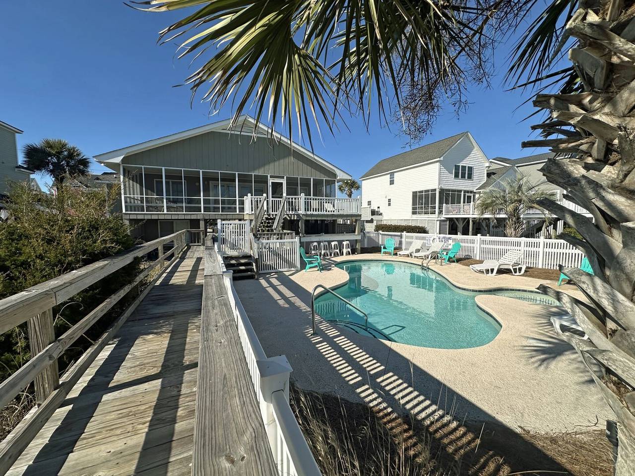Porches Overlooking the Pool and Ocean Views! Porches Overlooking the Pool and Ocean Views!