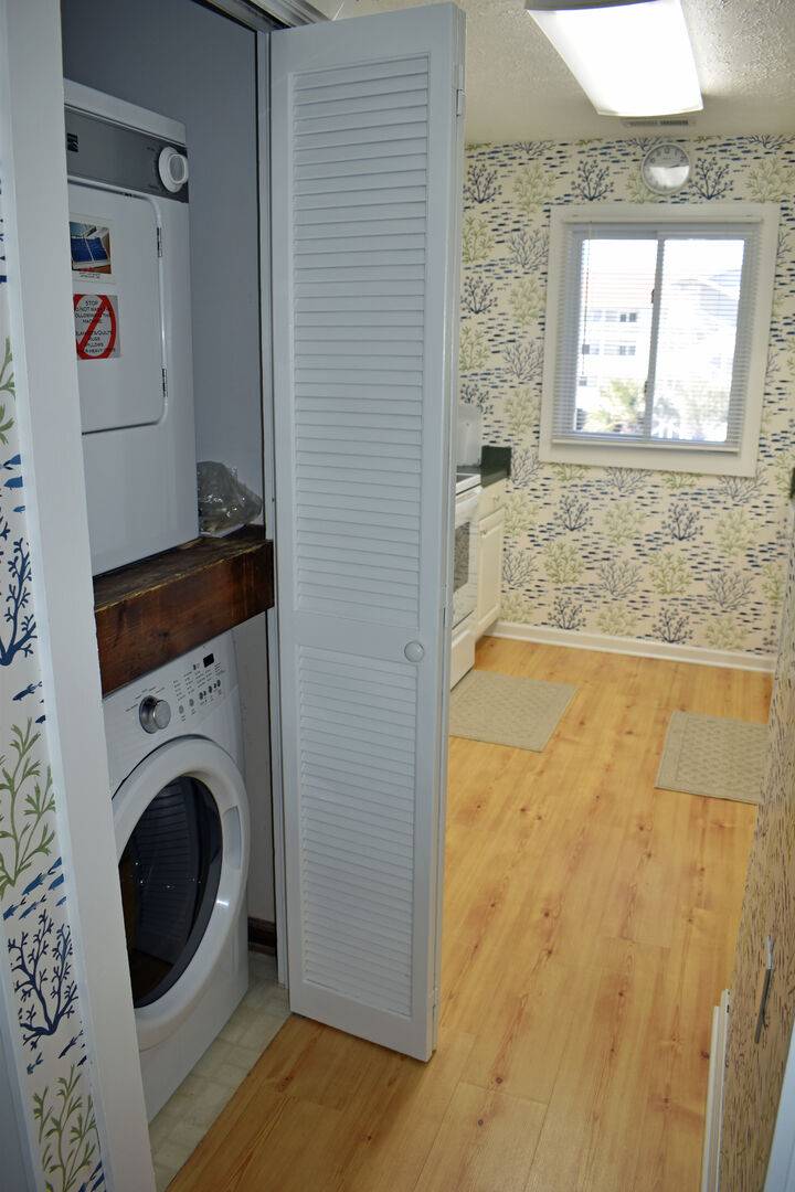 Laundry closet Laundry closet