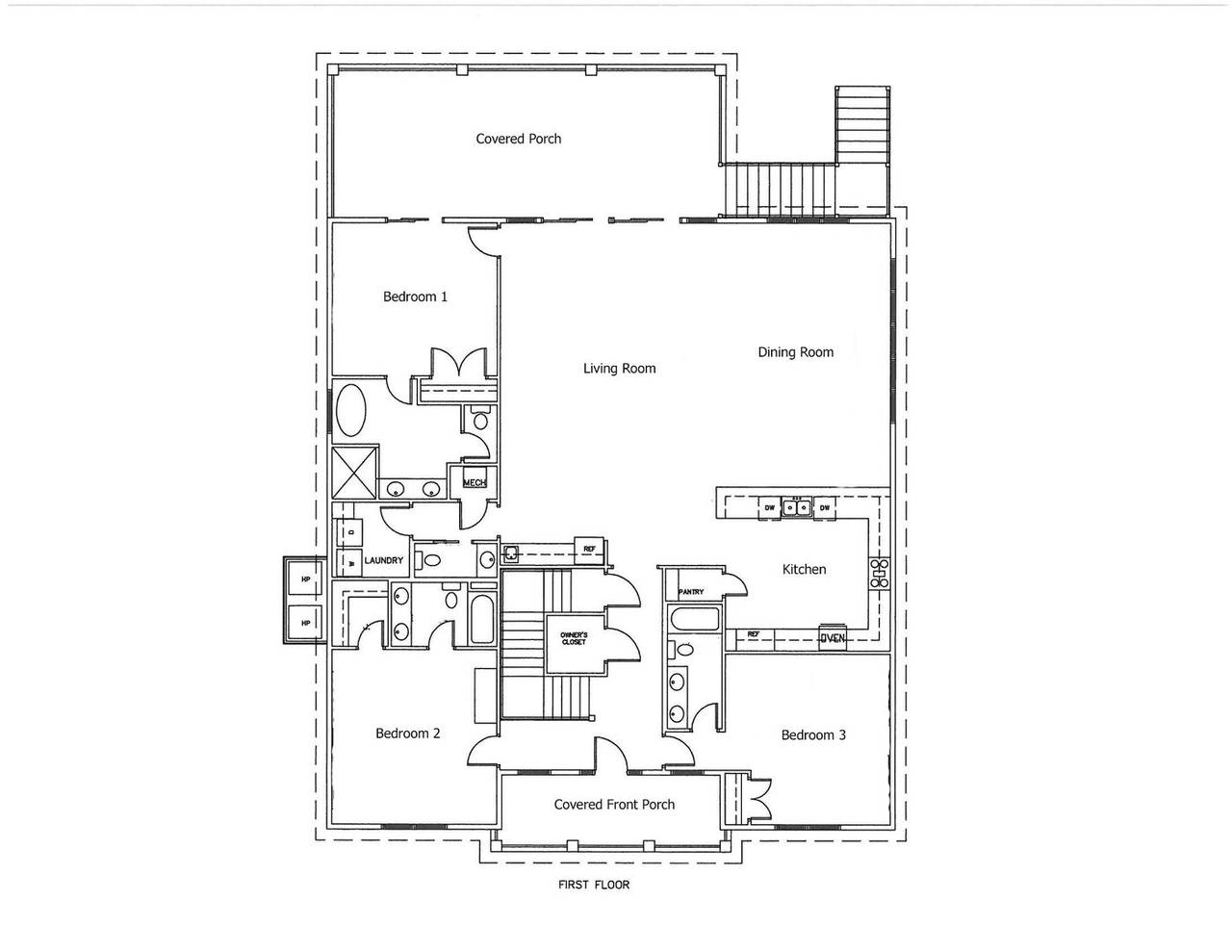 Floor Plan - 1st Level Floor Plan - 1st Level
