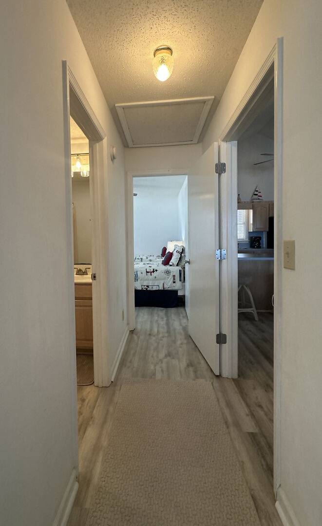 Hallway to Bedroom 2 Hallway to Bedroom 2