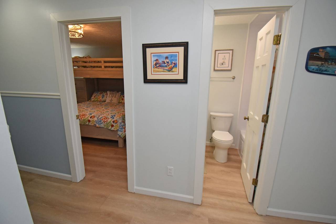 Hall Bath and Second Bedroom Hall Bath and Second Bedroom