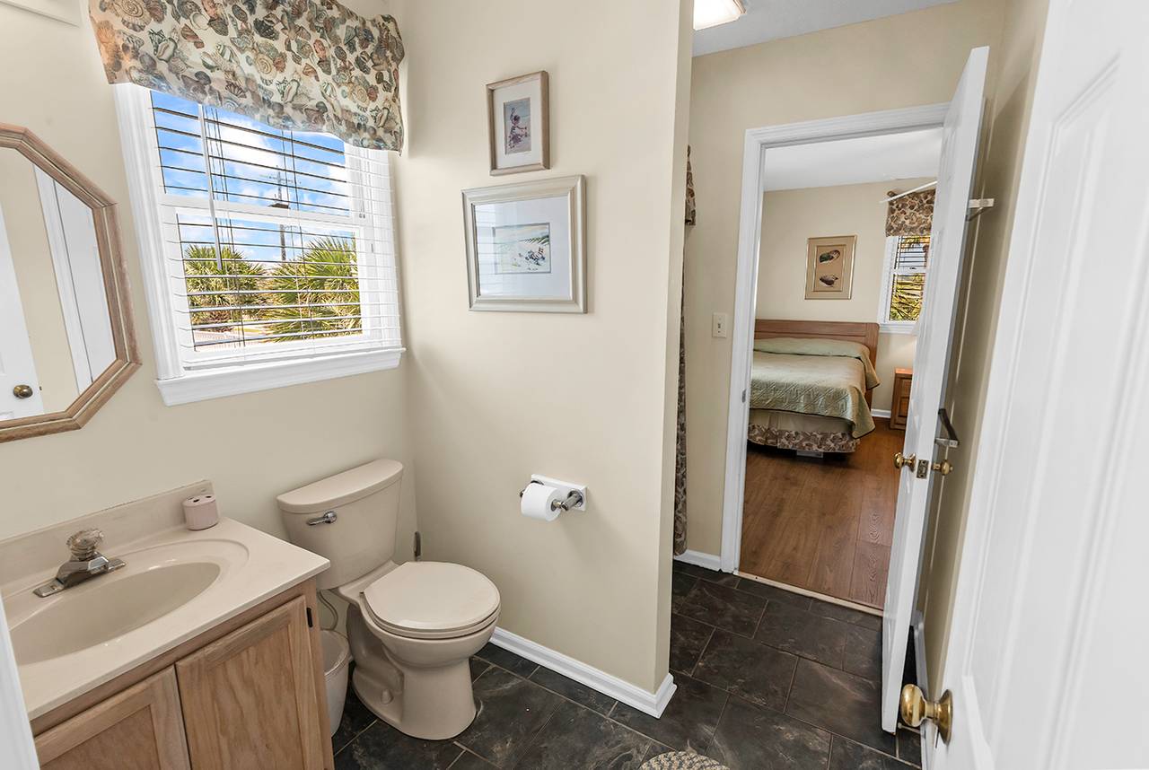 Jack & Jill Bathroom with... Jack & Jill Bathroom with...
