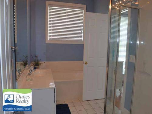 Master bath down Master bath down