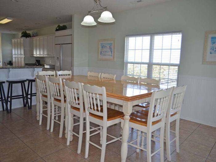 Dining Table & Extra Bar Seating Dining Table & Extra Bar Seating