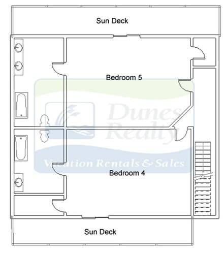 Floor Plan - Second Level Floor Plan - Second Level