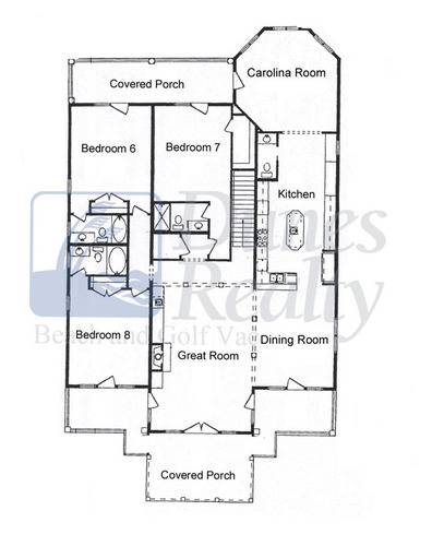 Floor Plan - Second Level Floor Plan - Second Level