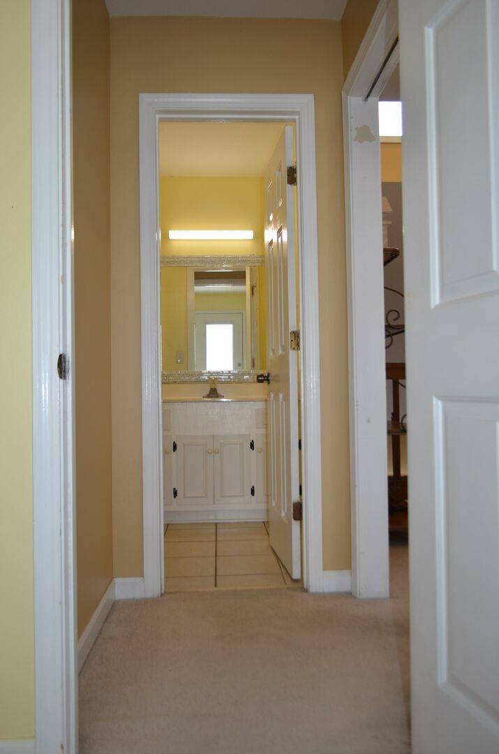 Entry to Upstairs Hall Bathroom Entry to Upstairs Hall Bathroom