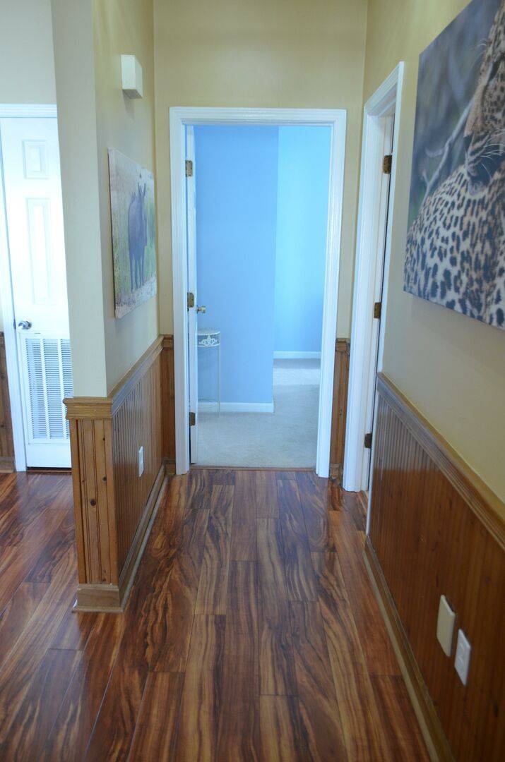 Hallway Access to Bedroom 6 and Bathroom Hallway Access to Bedroom 6 and Bathroom