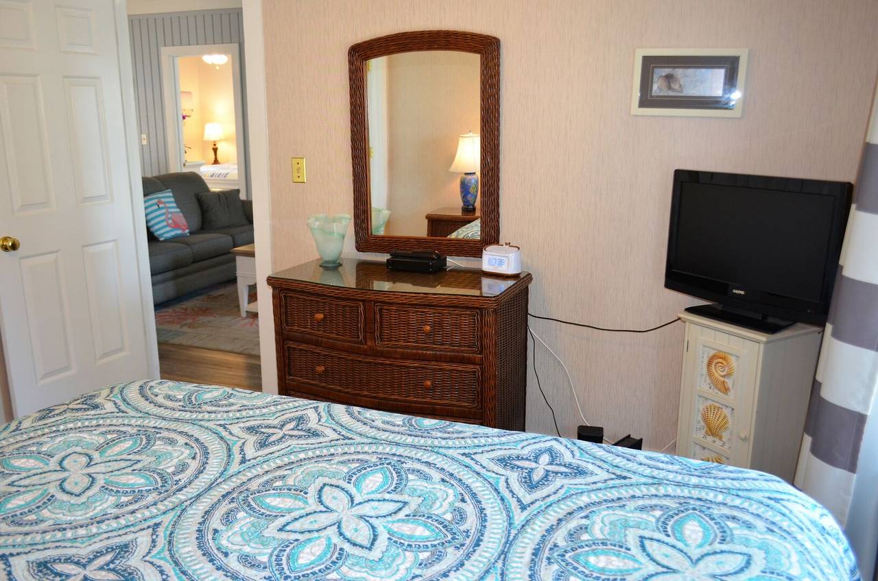 Watch TV from the comfort of bed Watch TV from the comfort of bed