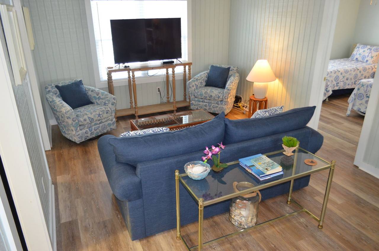 Main Living Area with Large TV Main Living Area with Large TV