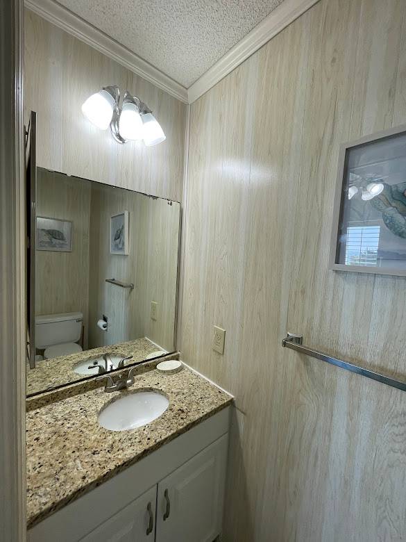 Half bath off of Bedroom 1 Half bath off of Bedroom 1