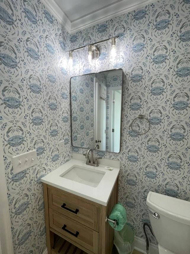 Hall bath up with bedroom 4 access Hall bath up with bedroom 4 access