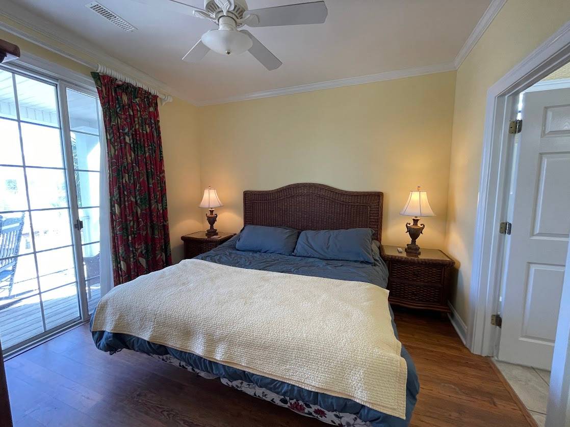 Bedroom 2 Downstairs - 1 King Bed Bedroom 2 Downstairs - 1 King Bed