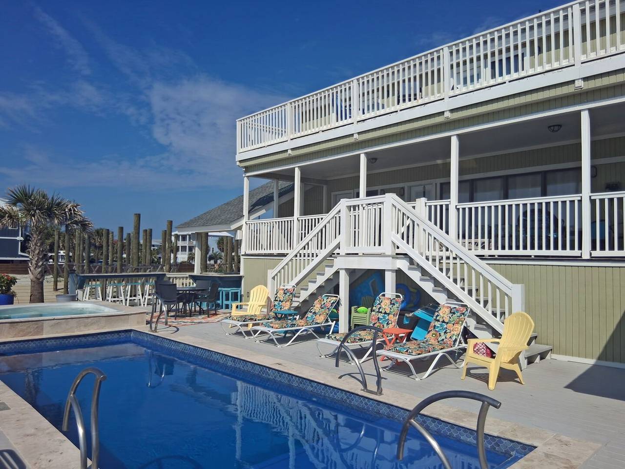 Covered and Open Decks Ocean front Covered and Open Decks Ocean front