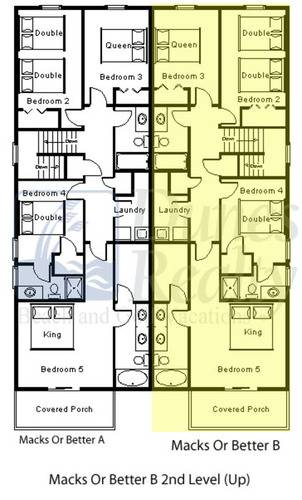Floor Plan - Second Level Floor Plan - Second Level