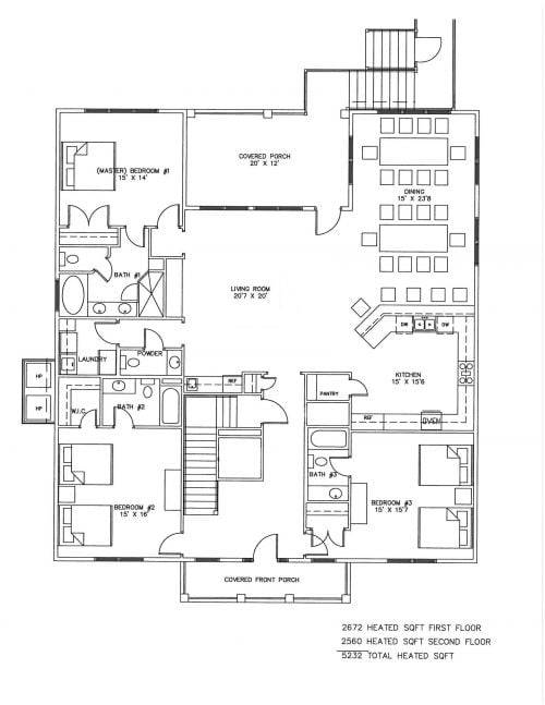 Floor Plan - First Level Floor Plan - First Level