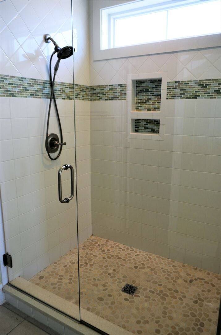 Large Walk-in Shower Large Walk-in Shower